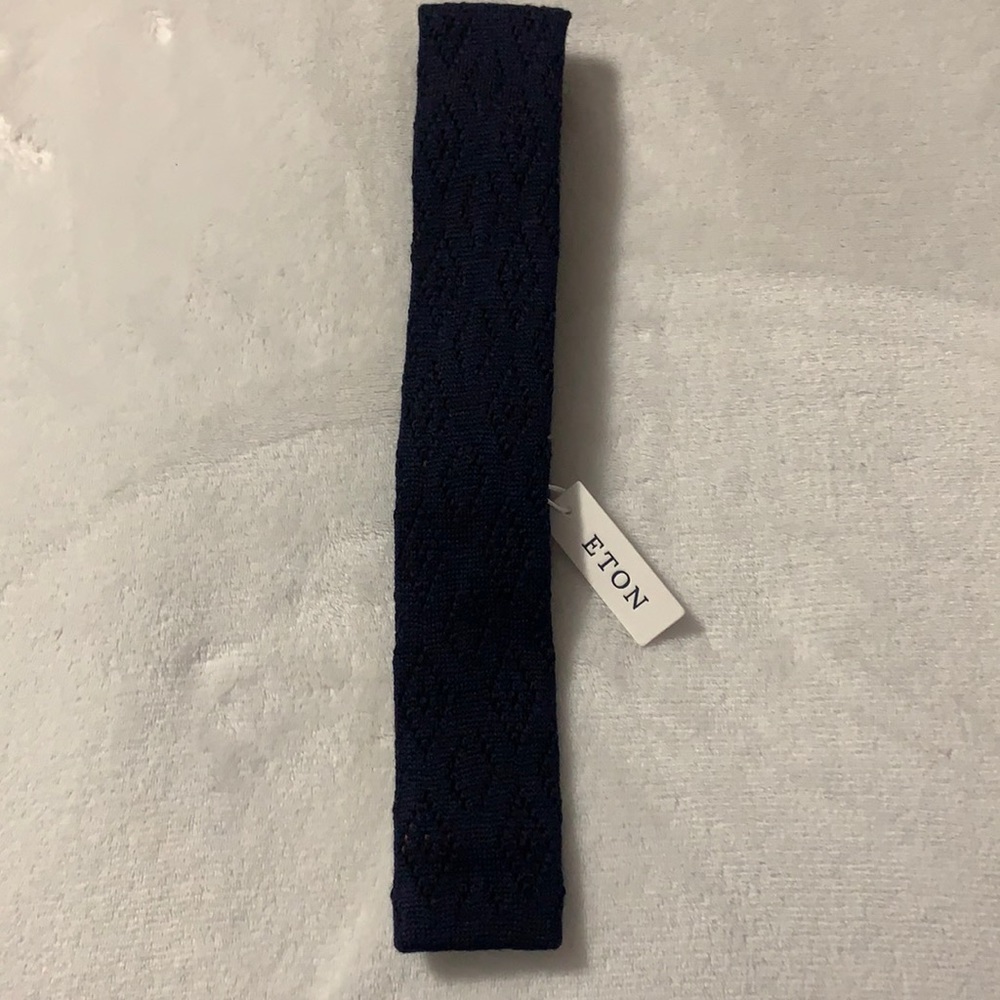 ETON tie navy blue
